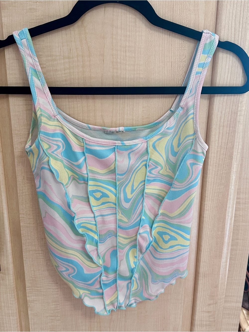 Pastel Colored Crop Top